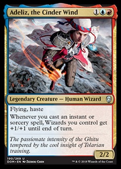 Adeliz, the Cinder Wind (mystery booster)