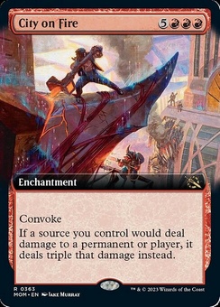 City on Fire (extended art foil)