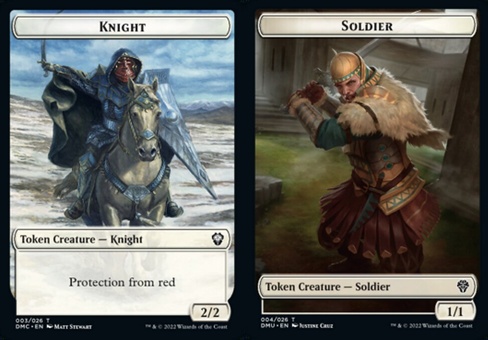 Knight // Soldier (token - foil)