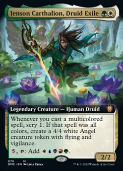 Jenson Carthalion, Druid Exile (extended art foil)