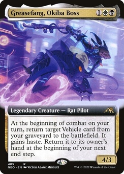 Greasefang, Okiba Boss (extended art)