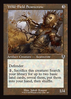 Wild-Field Scarecrow (retro)