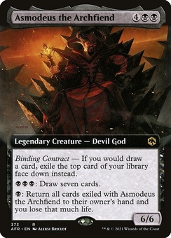 Asmodeus the Archfiend (extended art)