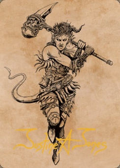 Karlach, Fury of Avernus (showcase, art series - signed)
