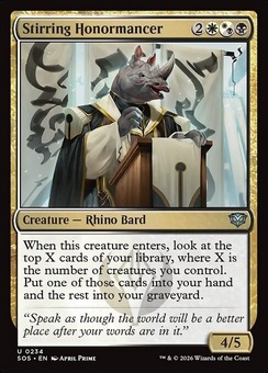 Stirring Honormancer