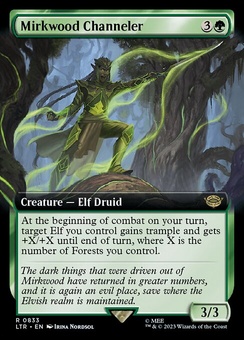 Mirkwood Channeler (extended art)