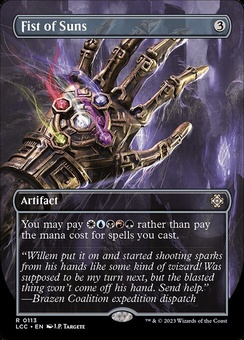 Fist of Suns (borderless boxtopper)