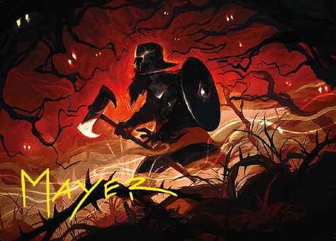 Gimli, Counter of Kills (showcase, art series - signed)
