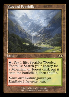 Wooded Foothills (retro)