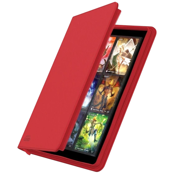 Ultimate Guard Zipfolio XenoSkin 18-Pocket Red