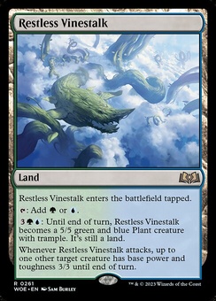 Restless Vinestalk (foil)