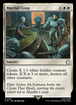 Martial Coup (foil)