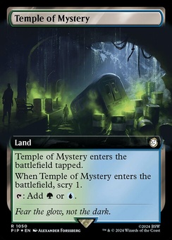 Temple of Mystery (extended art surge foil)