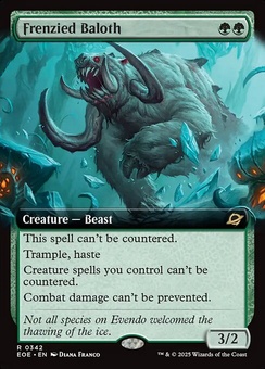 Frenzied Baloth (extended art)