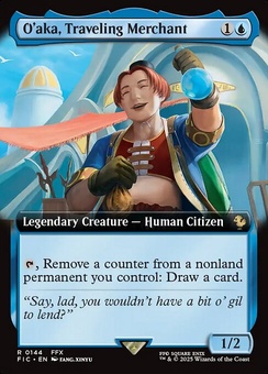 O'aka, Traveling Merchant (extended art)