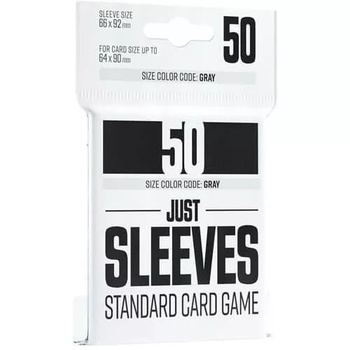 Gamegenic Just Sleeves - Black (50ks)