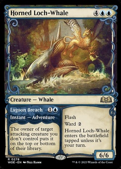 Horned Loch-Whale (showcase foil)