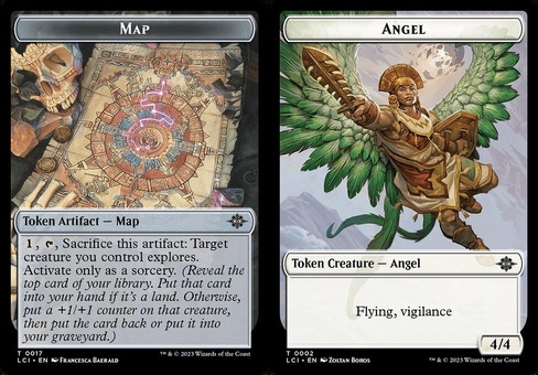 Map // Angel (token foil)