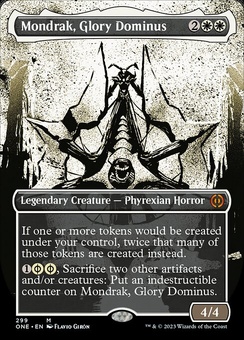 Mondrak, Glory Dominus (borderless foil)