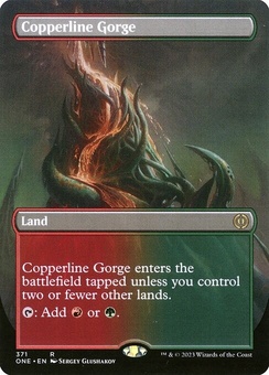 Copperline Gorge (borderless foil)
