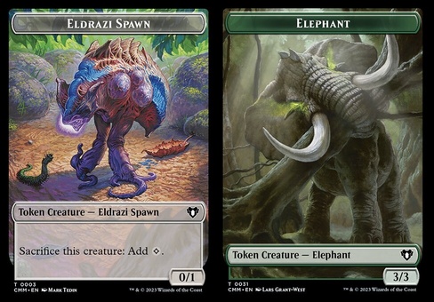 Eldrazi Spawn // Elephant (token)
