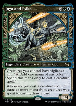 Inga and Esika (showcase - foil)