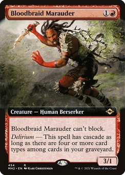 Bloodbraid Marauder (extended art)