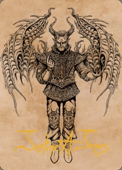 Raphael, Fiendish Savior (showcase, art series - signed)