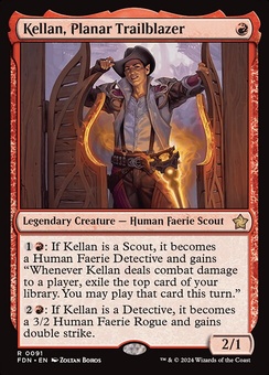 Kellan, Planar Trailblazer (foil)