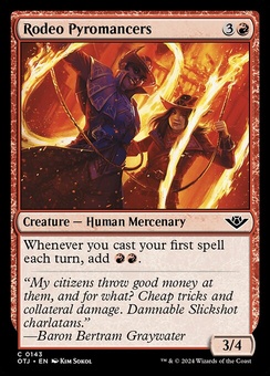 Rodeo Pyromancers (foil)
