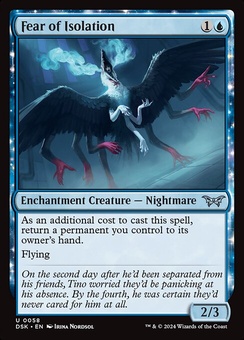 Fear of Isolation (foil)