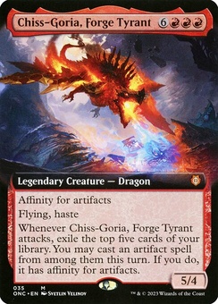 Chiss-Goria, Forge Tyrant (extended art foil)