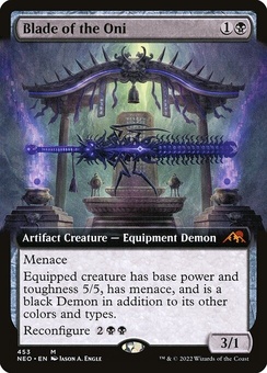 Blade of the Oni (extended art)
