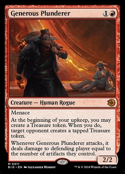 Generous Plunderer (foil)