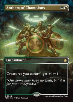 Anthem of Champions (borderless)