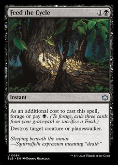 Feed the Cycle (foil)