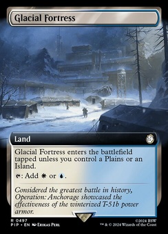 Glacial Fortress (extended art foil)
