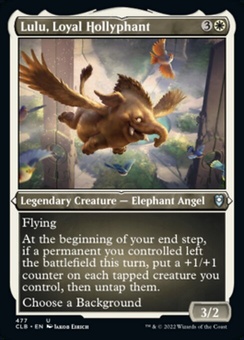 Lulu, Loyal Hollyphant (etched foil)