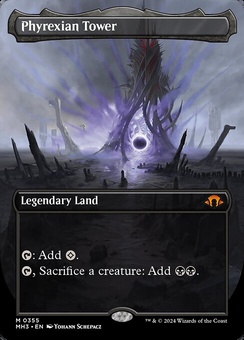 Phyrexian Tower (borderless foil)