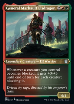 General Marhault Elsdragon (etched foil)