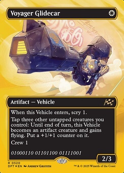 Voyager Glidecar (borderless boxtopper foil)