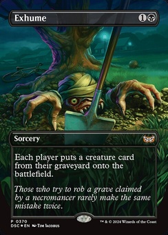 Exhume (borderless etched)