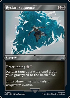 Restart Sequence (etched foil)