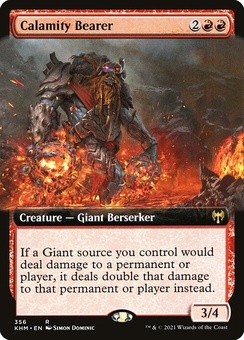 Calamity Bearer (extended art)
