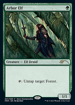 Arbor Elf (Game Day promo)