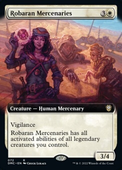 Robaran Mercenaries (extended art - foil)