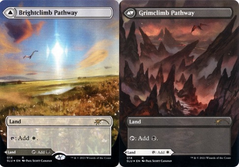 Brightclimb Pathway // Grimclimb Pathway (borderless foil)