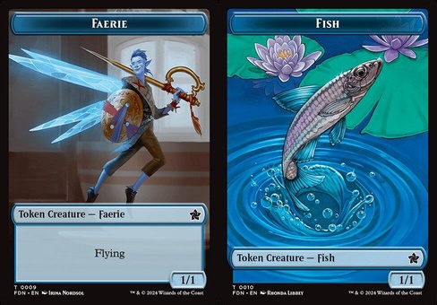 Faerie // Fish (token foil)