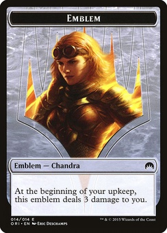 Chandra, Roaring Flame Emblem (token)