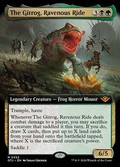 The Gitrog, Ravenous Ride (extended art)